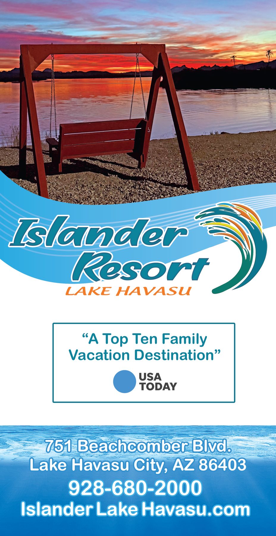 Islander Resort brochure, 2026